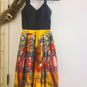 Trashy diva French quarter New Orleans dress